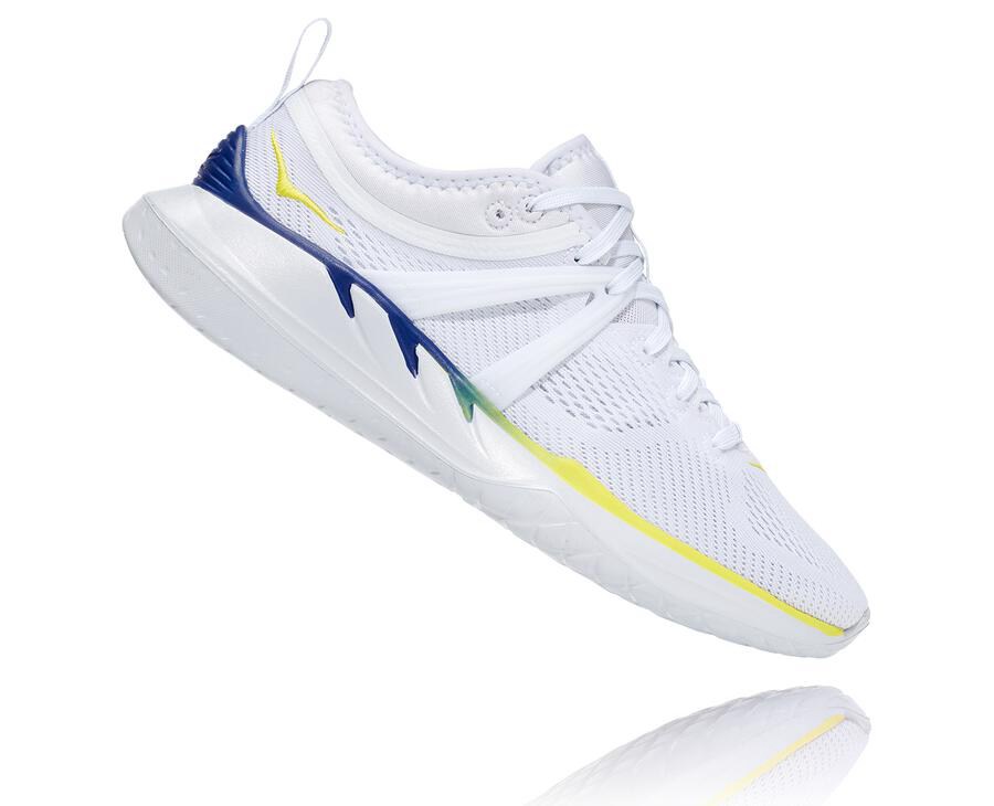 Tenis Hoka One One Mujer Blancos - Tivra - TRQU72396